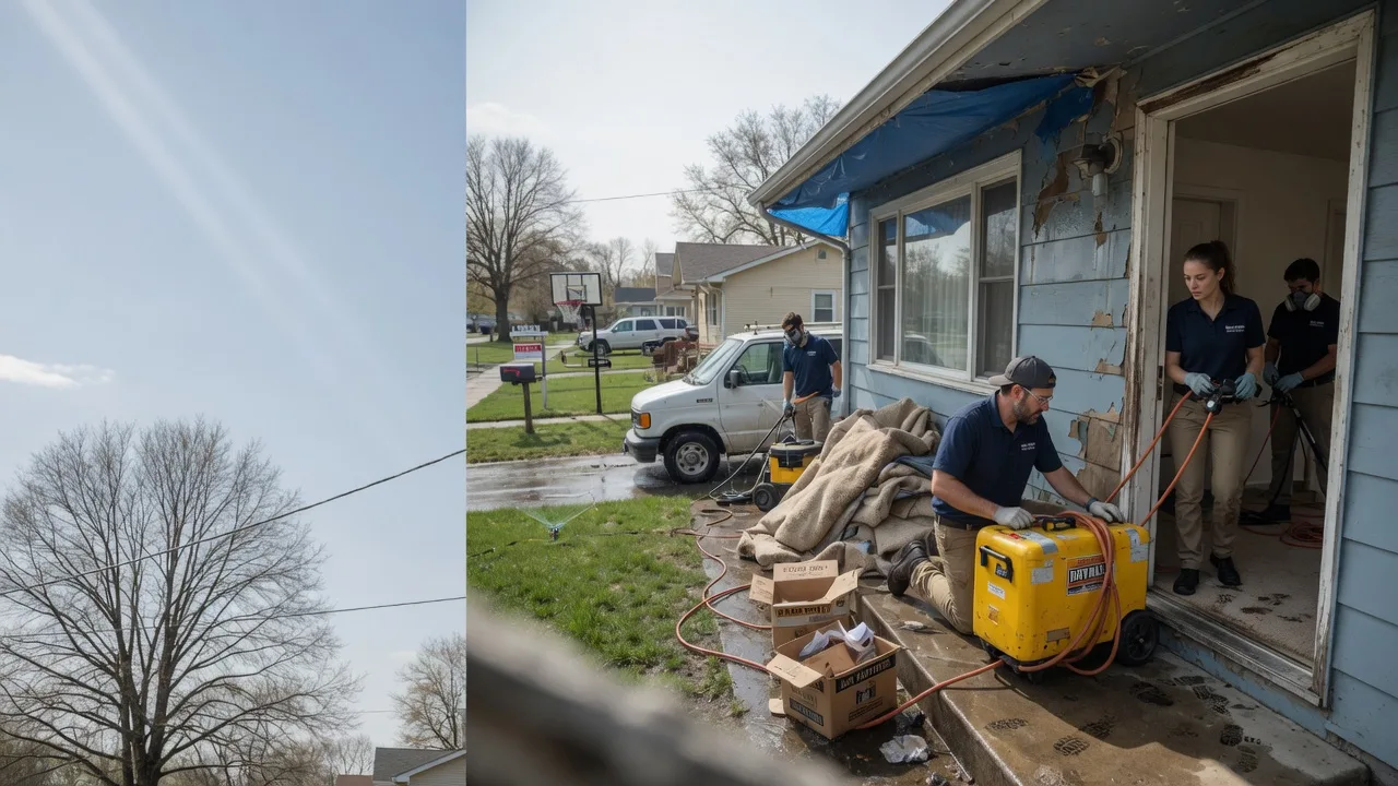 Basement Flood Cleanup in Glenmoore, PA near me